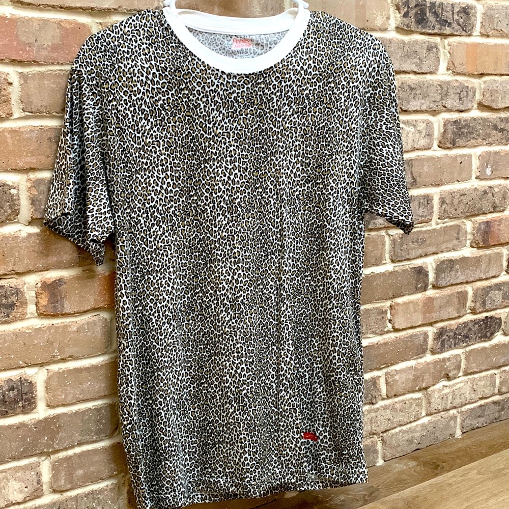 SUPREME Hanes t-shirt . Adult small . New; never worn.
